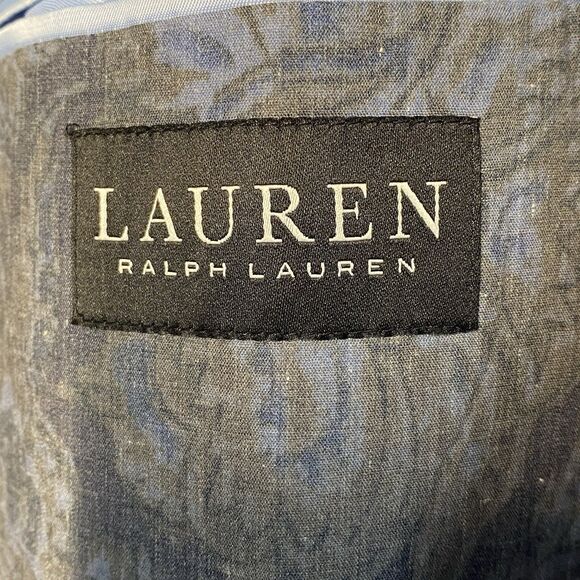 Ralph Lauren Black Label 50R Light Blue Linen Jacket Blazer Sport Coat (Flawed) - Picture 1 of 10